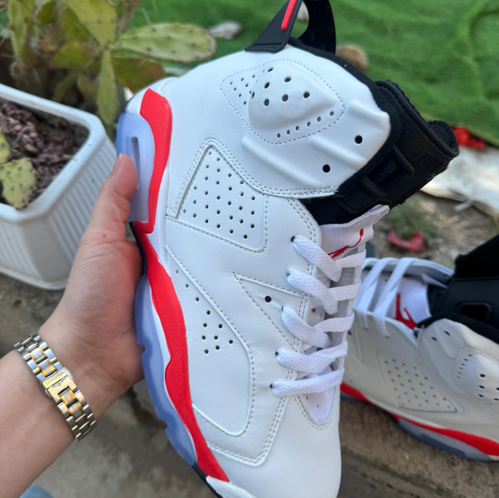 Air Jordan 6 White Infrared Shoes Sneaker