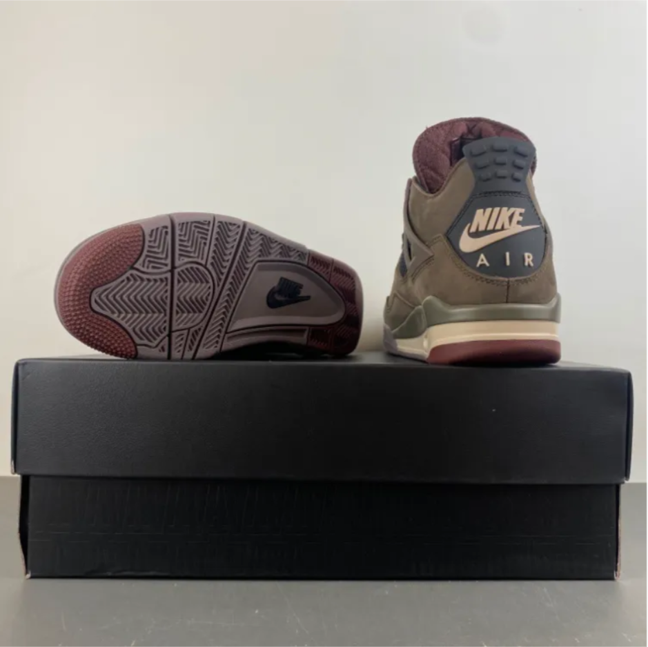 A Ma Maniére x Air Jordan 4 Retro ‘Dark Mocha’ Shoes Sneakers