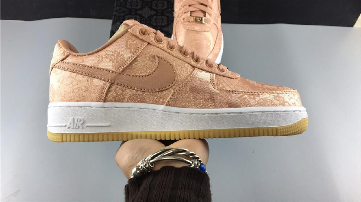 Air Jordan 1 Low Clot Rose Gold Silk Shoes Sneakers