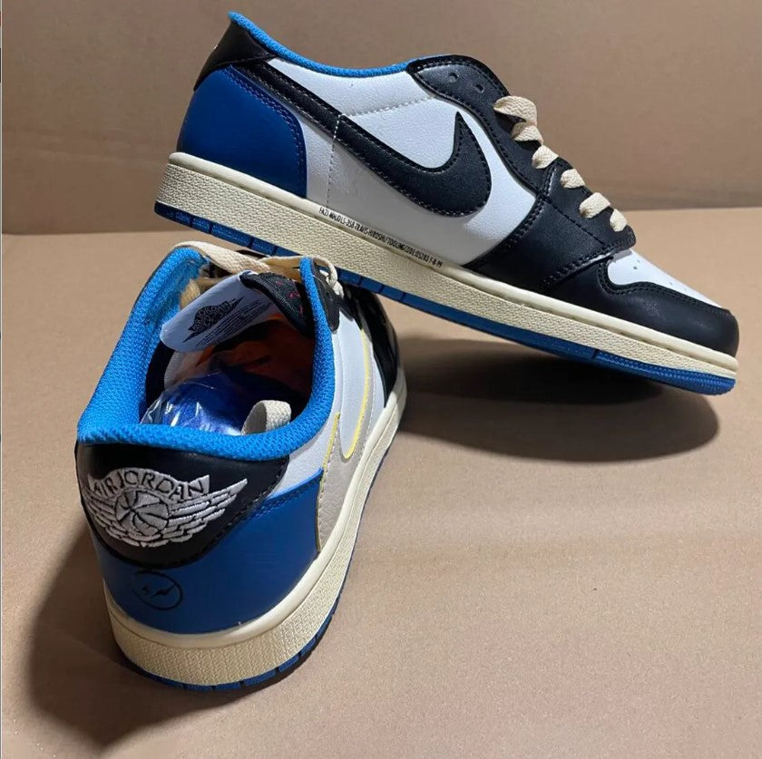 Travis Scott x AJ 1 Low x Fragment Shoes Sneakers