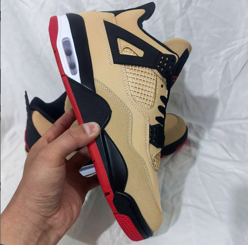 Air Jordan 4 Pizza Shoes Sneakers