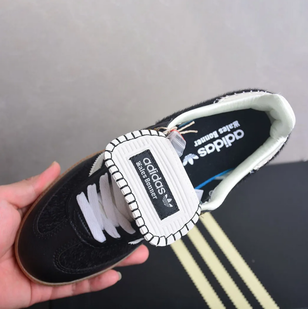 Wales Bonner x AD Samba Pony Black Shoes Sneakers