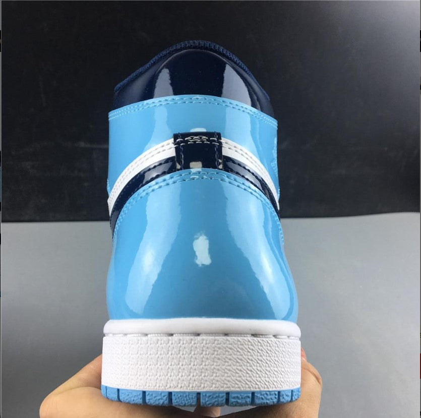 Air Jordan 1 Retro High UNC Patent (W) Shoes Sneakers