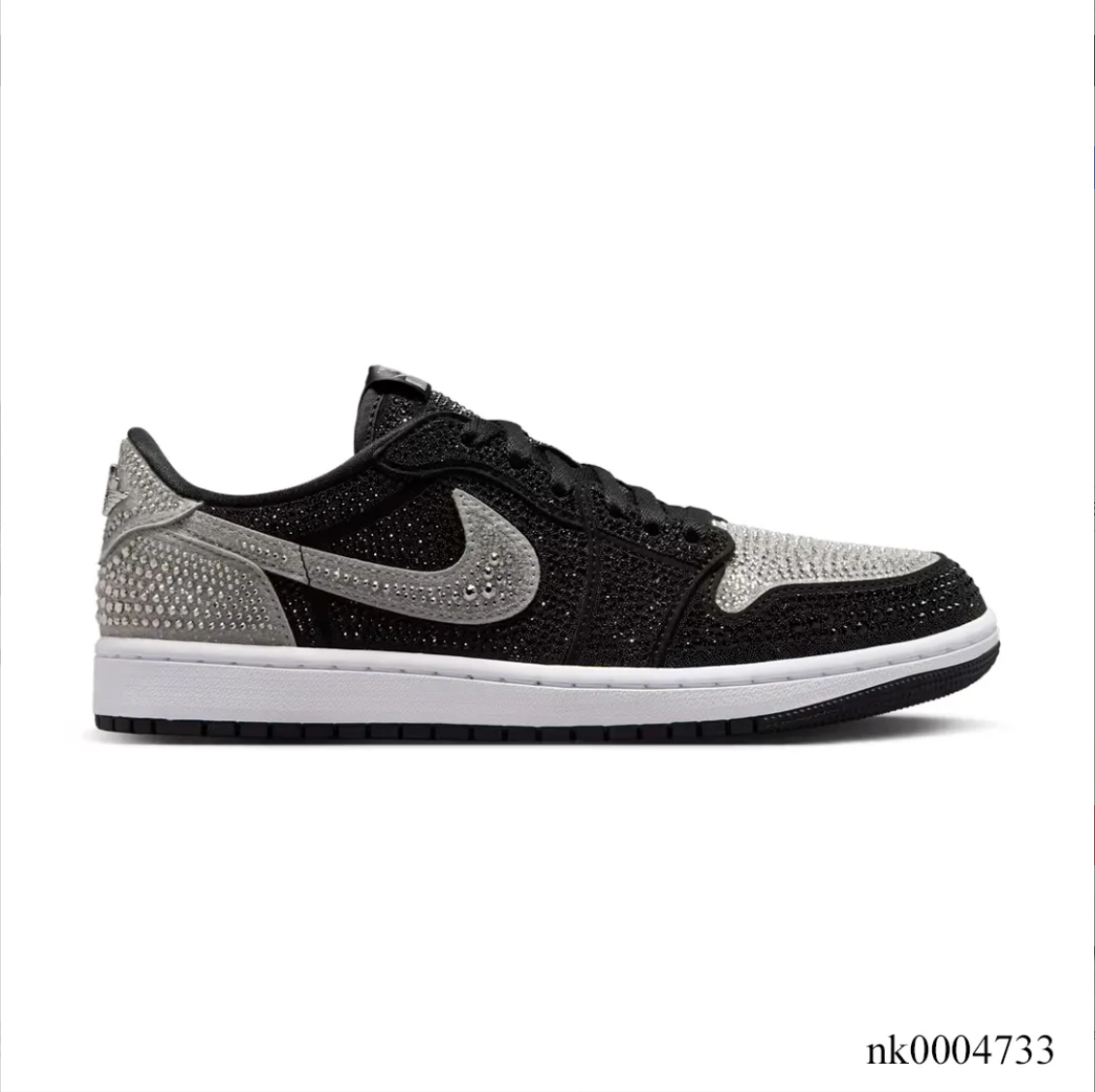 [Premium] Swarovski x Air Jordan 1 Low OG Stealth Shoes Sneakers