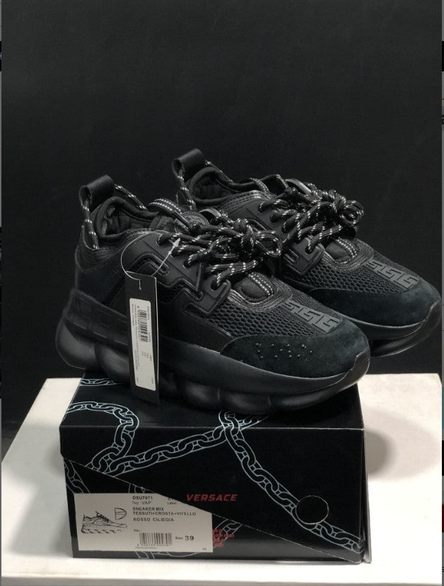 Chain Reaction Full Black Shoes Sneakers 1