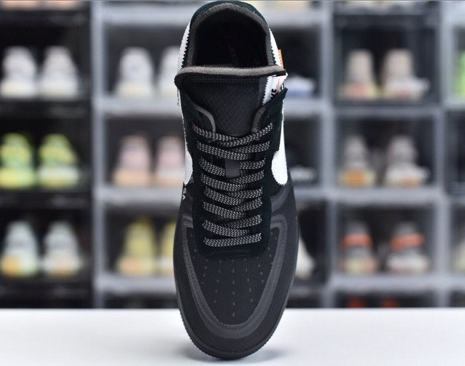 Air Force 1 Low Off-White Black White Shoes Sneakers