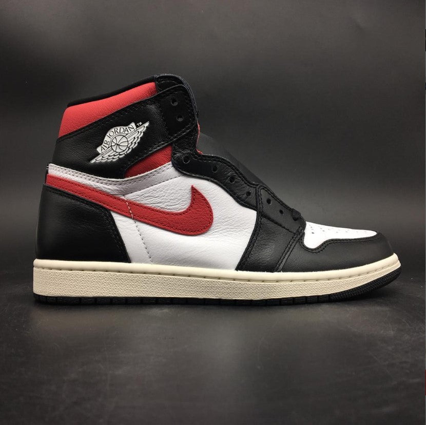 Air Jordan 1 Retro High Black Gym Red Shoes Sneakers