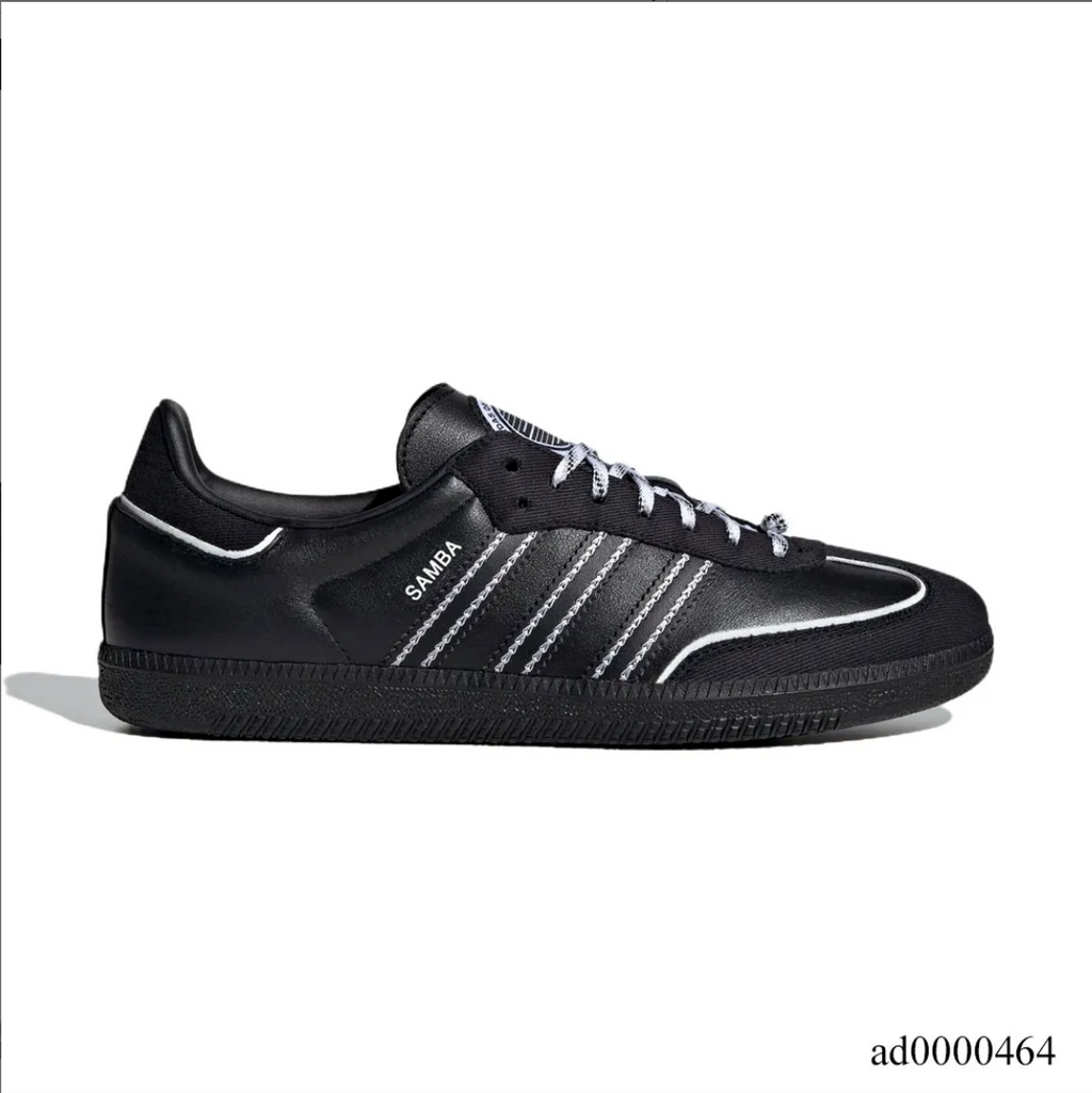 AD TOC Samba OG Black White Silver Shoes Sneakers
