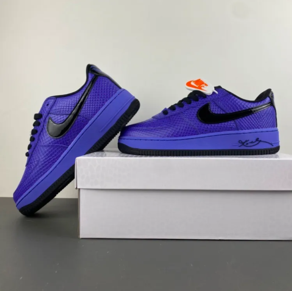Kobe Bryant x FC Barca x Air Force 1 Low Protro Persian Violet Shoes Sneaker