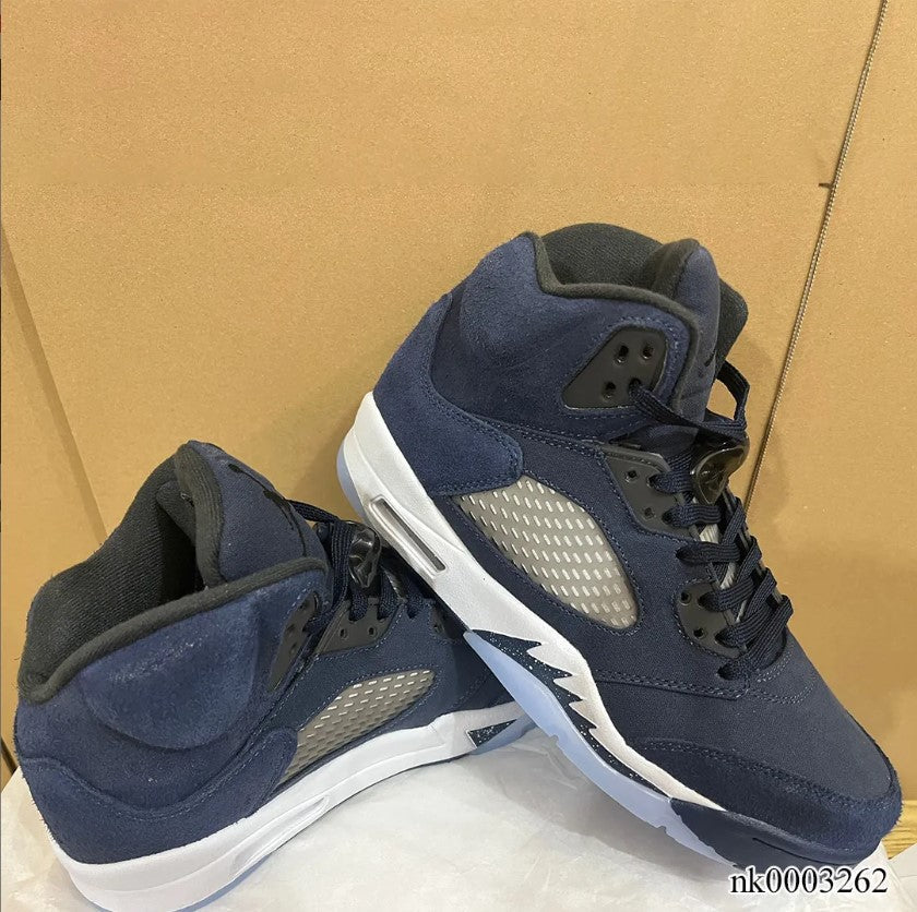 Air Jordan 5 Midnight Navy Shoes Sneakers