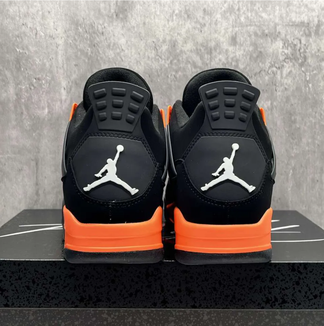 Air Jordan 4 Orange Thunder Shoes Sneakers