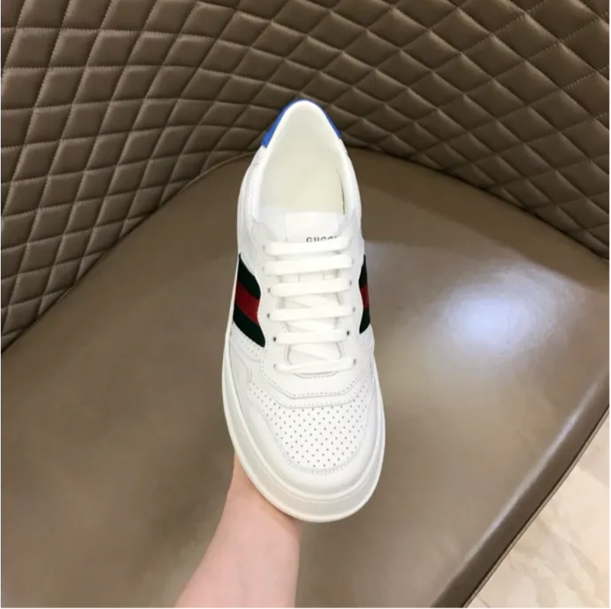 GG Web Leather Shoes Sneakers