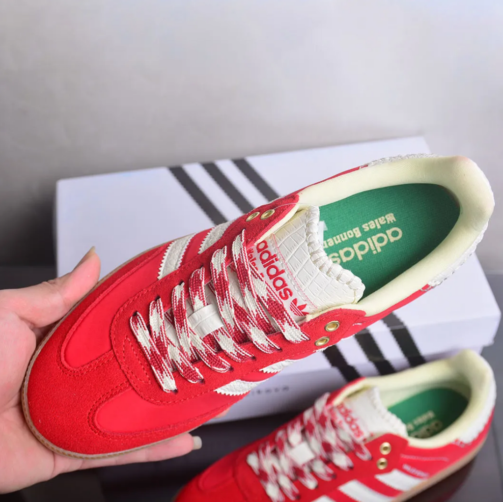 Wales Bonner x AD Samba ScarletShoes Sneakers