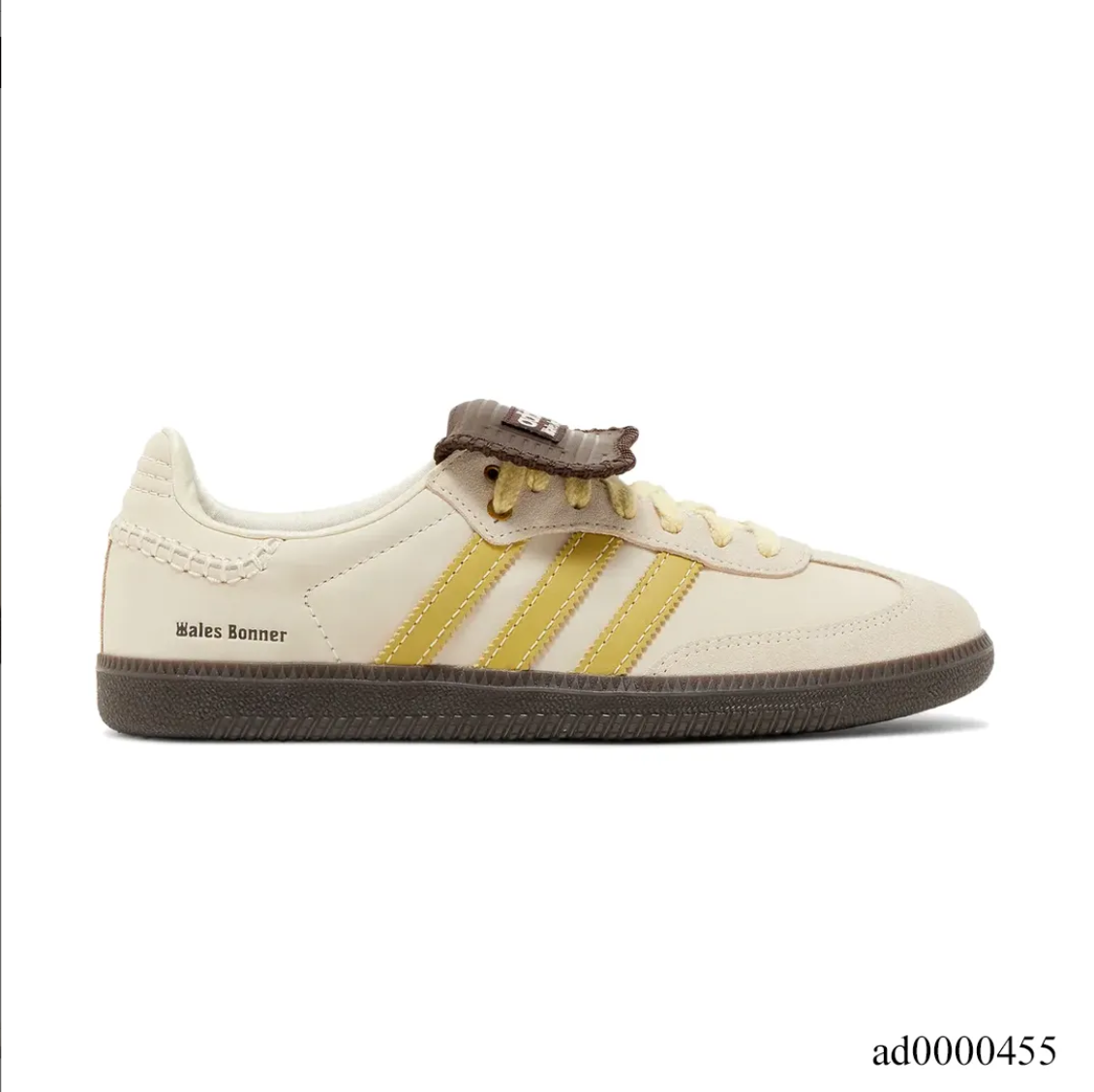 Wales Bonner x AD Samba Ecru Tint Yellow Shoes Sneakers