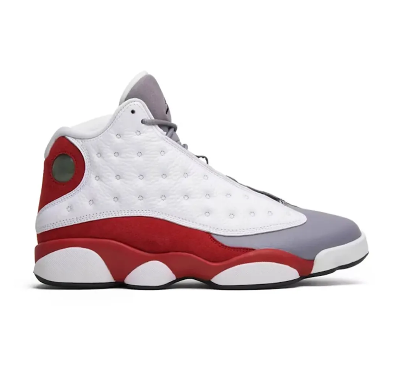 Air Jordan 13 Retro Grey Toe Shoes Sneakers