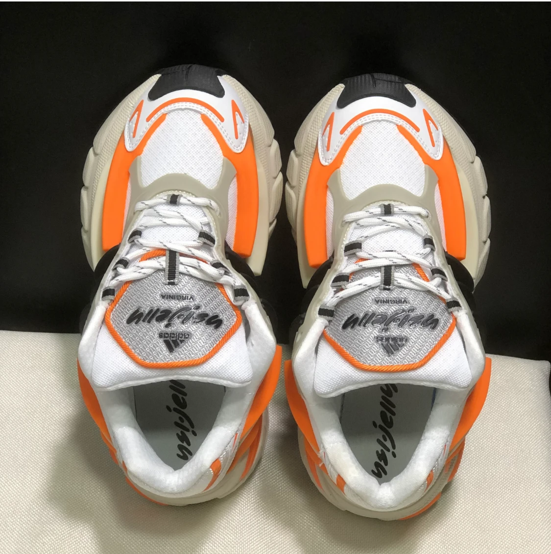 Pharrell x AD Adistar Jellyfish ‘Focus Olive Orange’ Shoes Sneakers