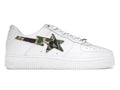 Bape Sta  A Bathing Ape Camo White Green Shoes Sneakers