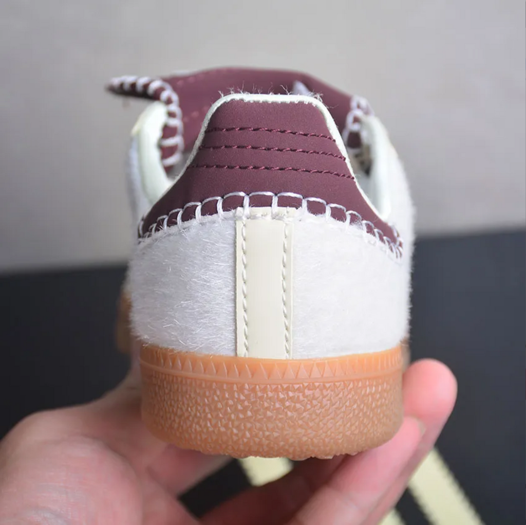 Wales Bonner x AD Samba Pony Cream White Shoes Sneakers