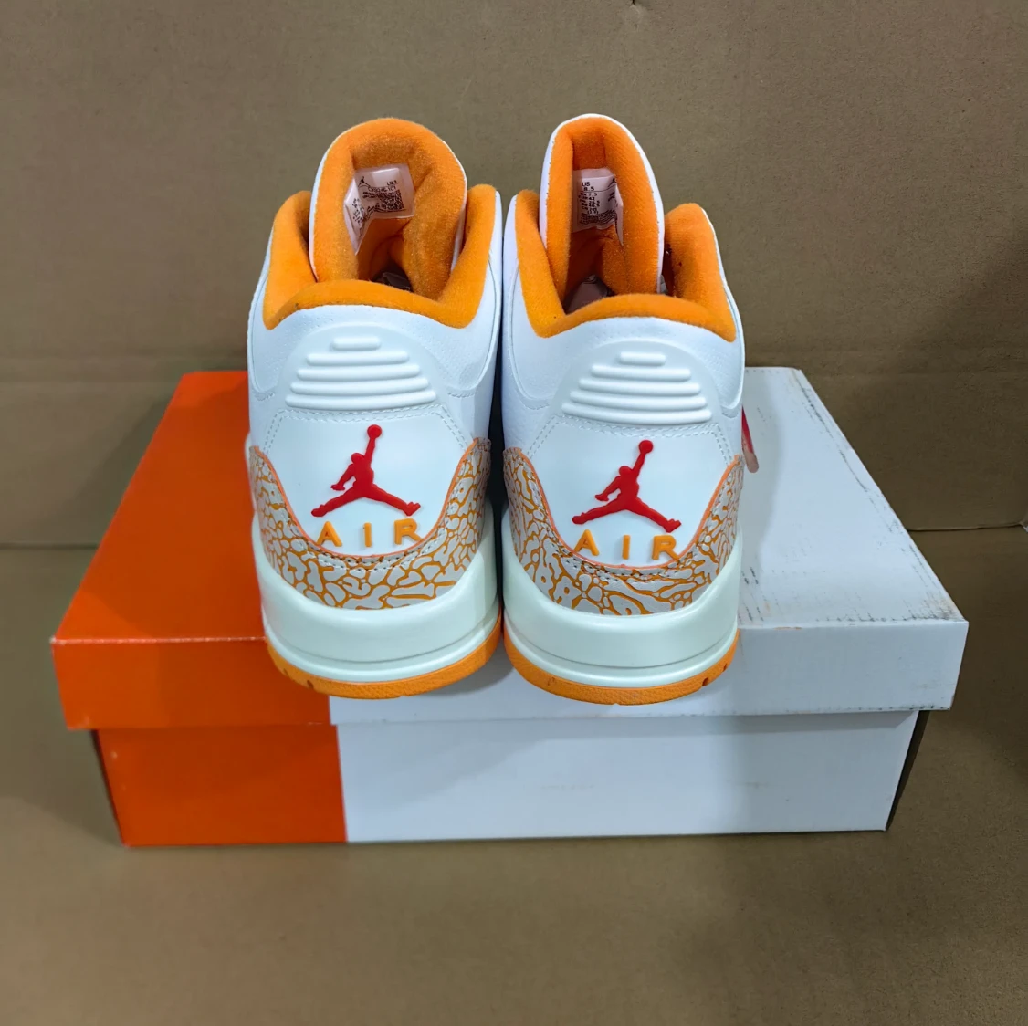 Air Jordan 3 Orange Citrus Shoes Sneakers