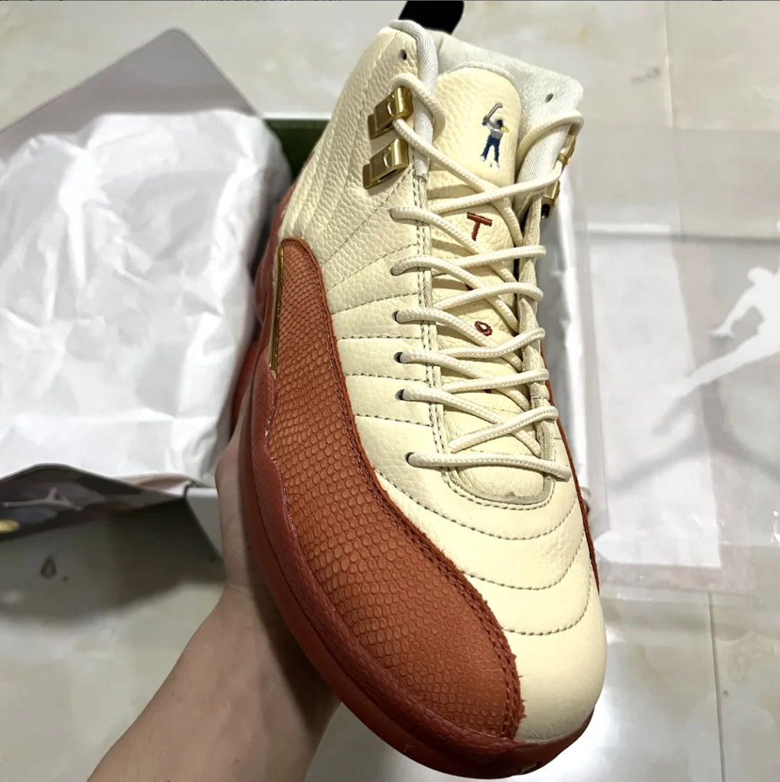 Eastside Golf x Air Jordan 12 Out Of The Clay Shoes Sneakers