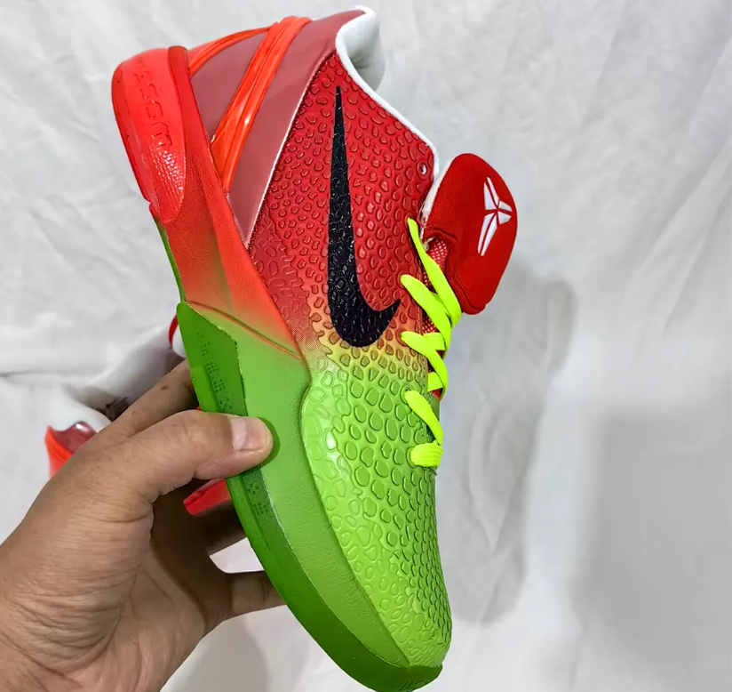 Kobe 6 Protro Grinch Custom Shoes Sneakers