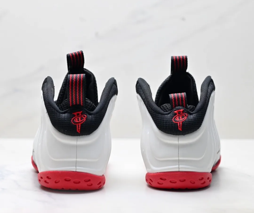 Air Foamposite One Red White Black Shoes Sneakers – nk0004546
