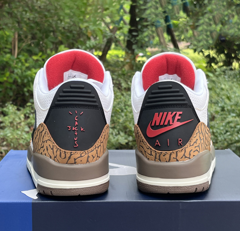 Air Jordan 3 x Travis Scott Palomino Shoes Sneakers