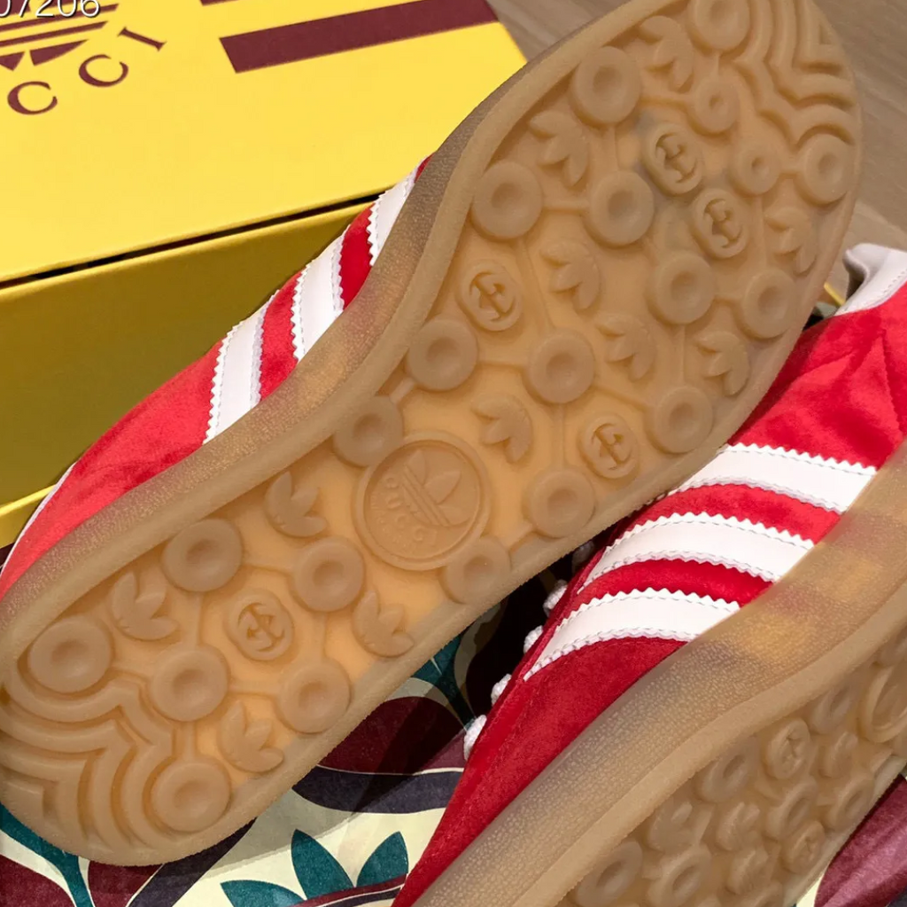 GG x AD Gazelle ‘Light Blue Suede’ Shoes Sneakers