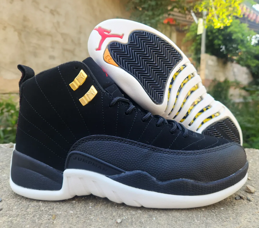 Air Jordan 12 Reverse Taxi Shoes Sneakers