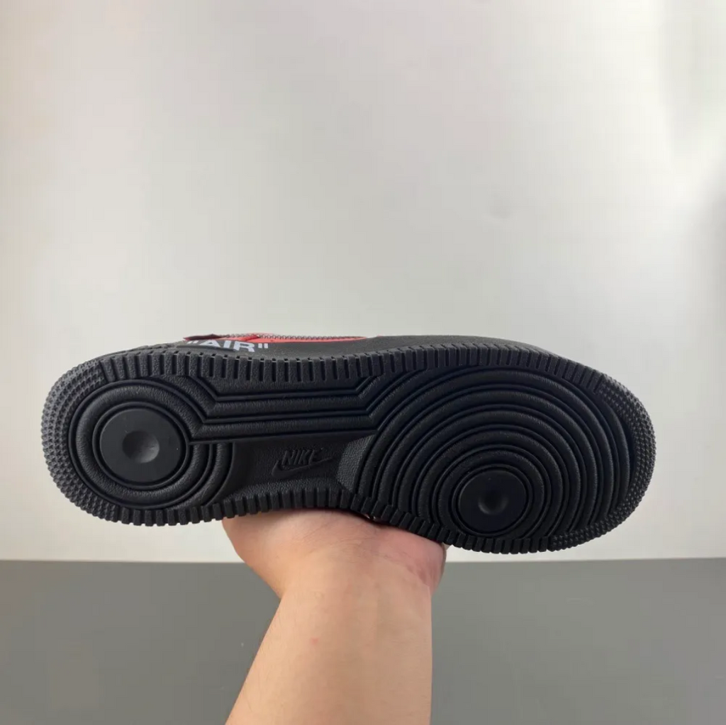 OW x Air Force 1 Low Crimson Sample Shoes Sneaker