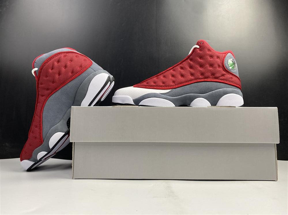 Air Jordan 13 Retro Gym Red Flint Grey Shoes Sneakers
