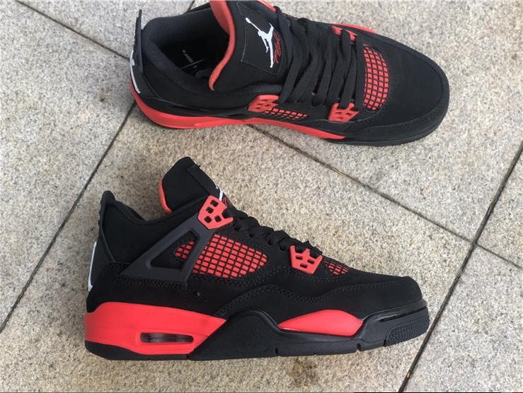 Air Jordan 4 Retro Red Thunder Shoes Sneakers