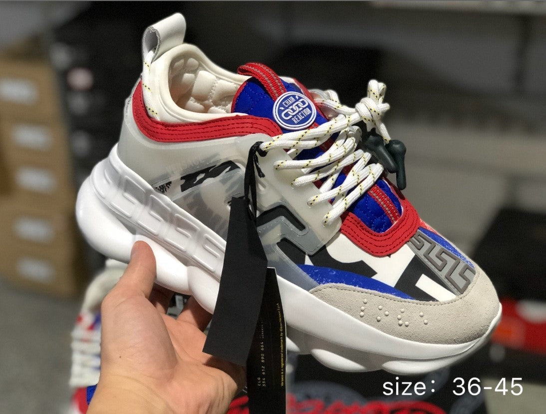 Versace x Chain Reaction Clash Shoes Sneakers