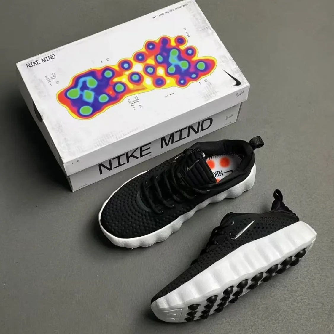 Mind 002 Black White Shoes Sneakers
