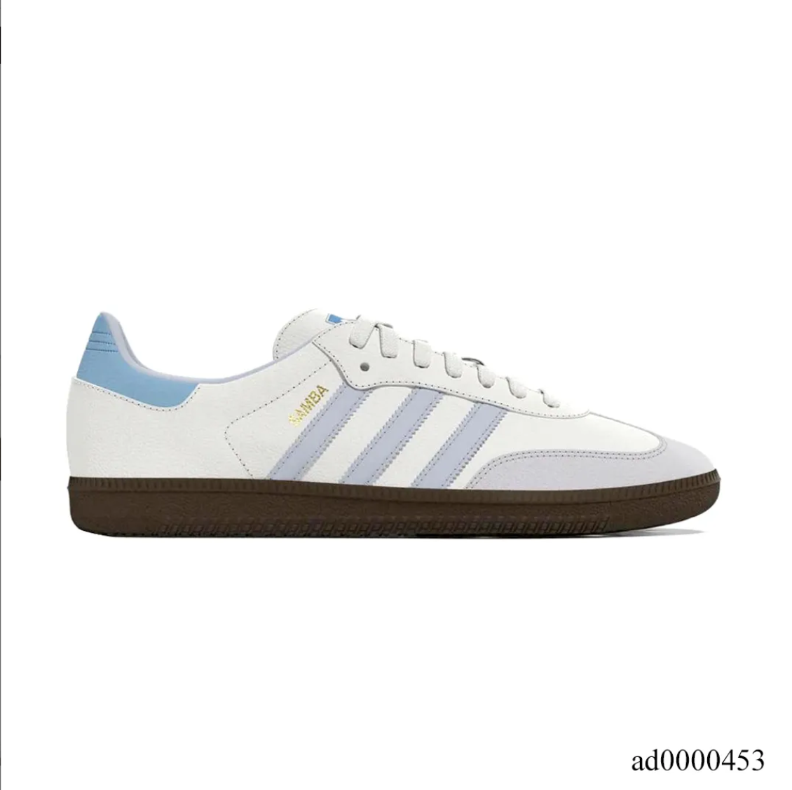AD Samba OG White Halo Blue Shoes Sneakers