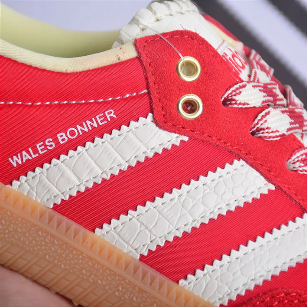 Wales Bonner x AD Samba ScarletShoes Sneakers