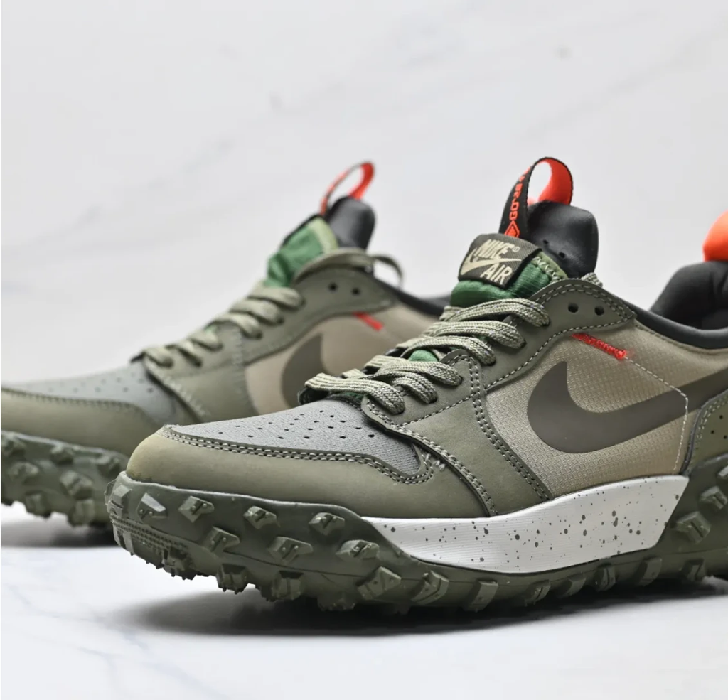 Air Jordan 1 Low Element GoreTex Medium Olive Shoes Sneakers