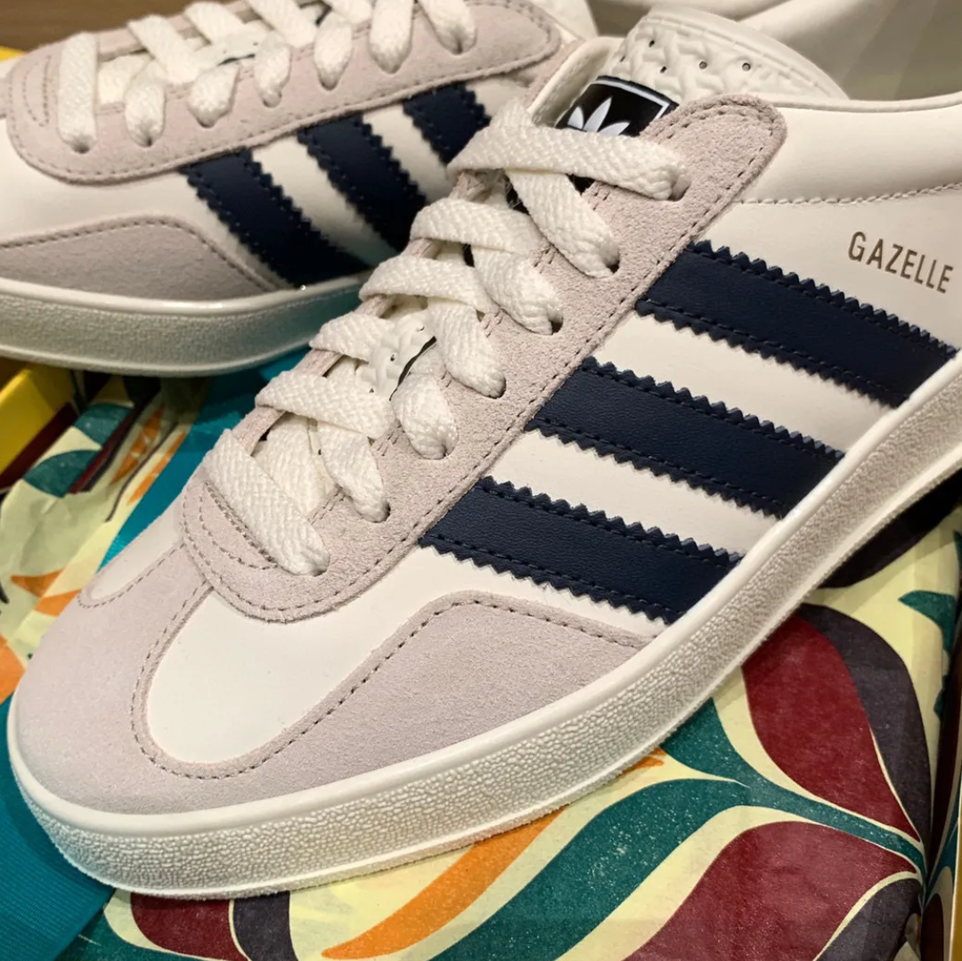 GG x AD Gazelle ‘White’ Shoes Sneakers