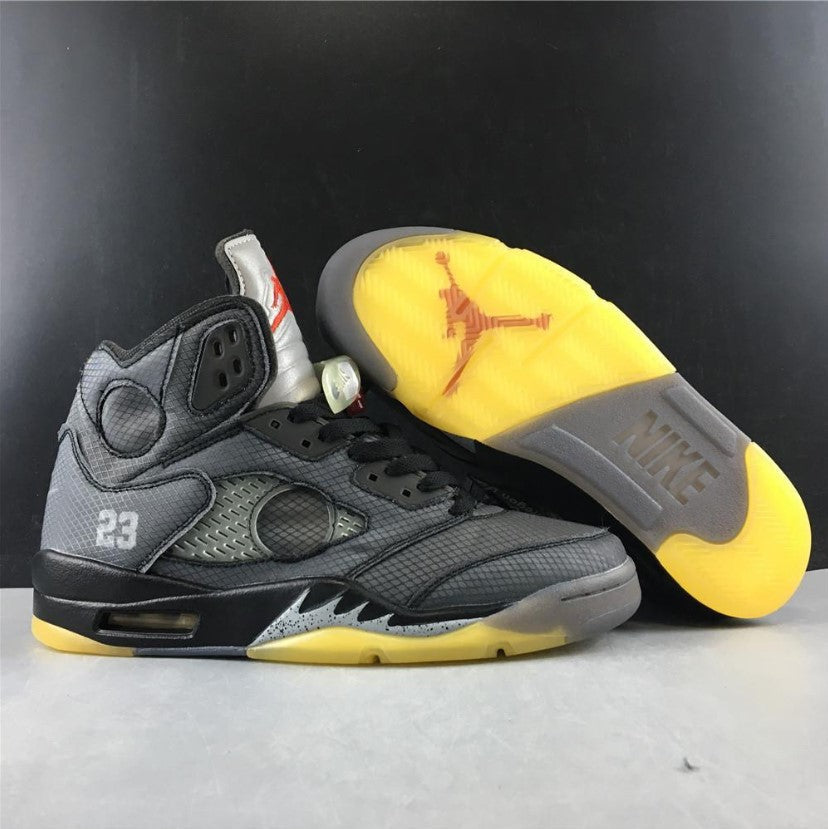 Air Jordan 5 Retro OW Black Shoes Sneakers