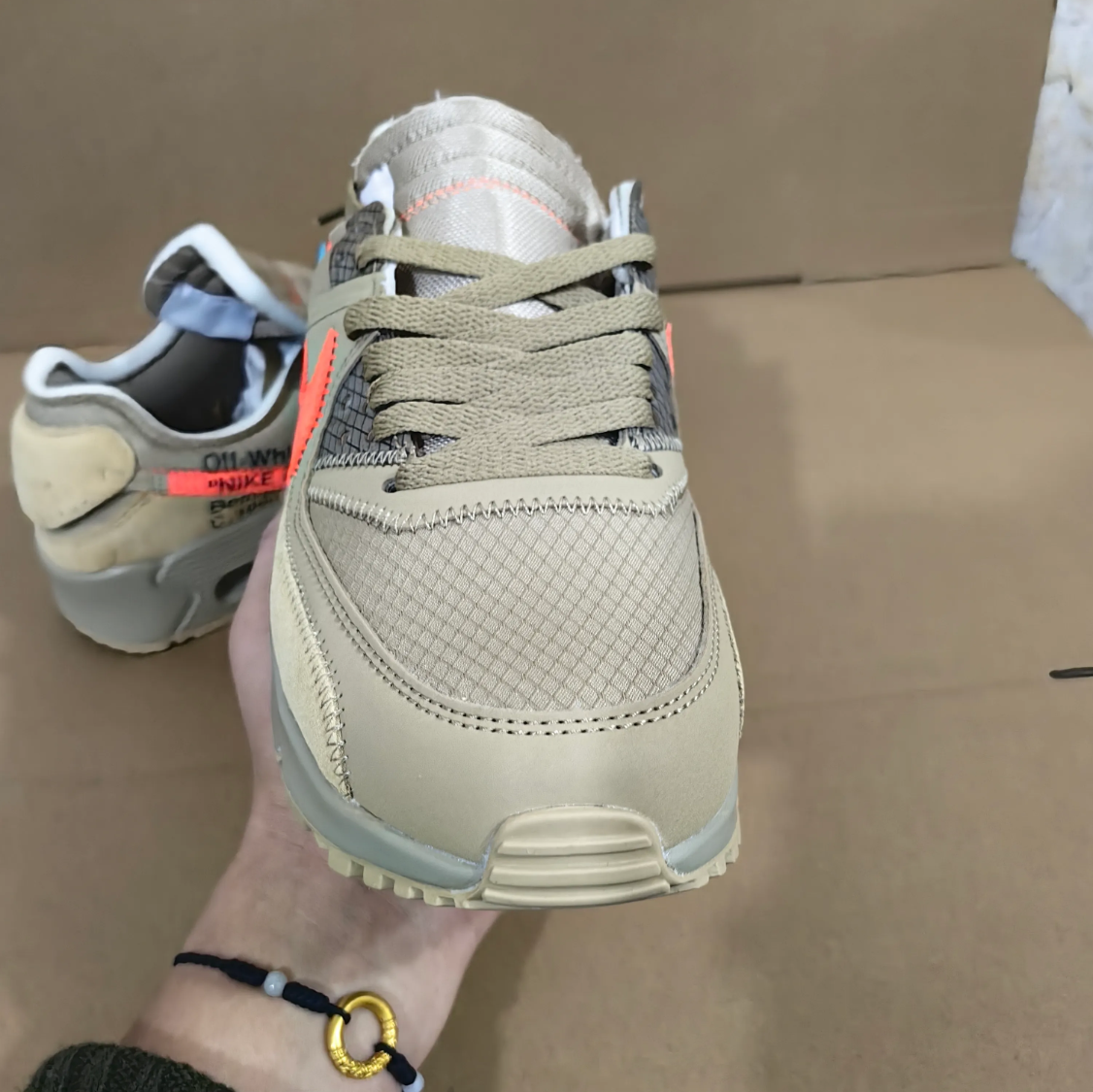 OW x Airforce Max 90 ‘Desert Ore’ Shoes Sneakers