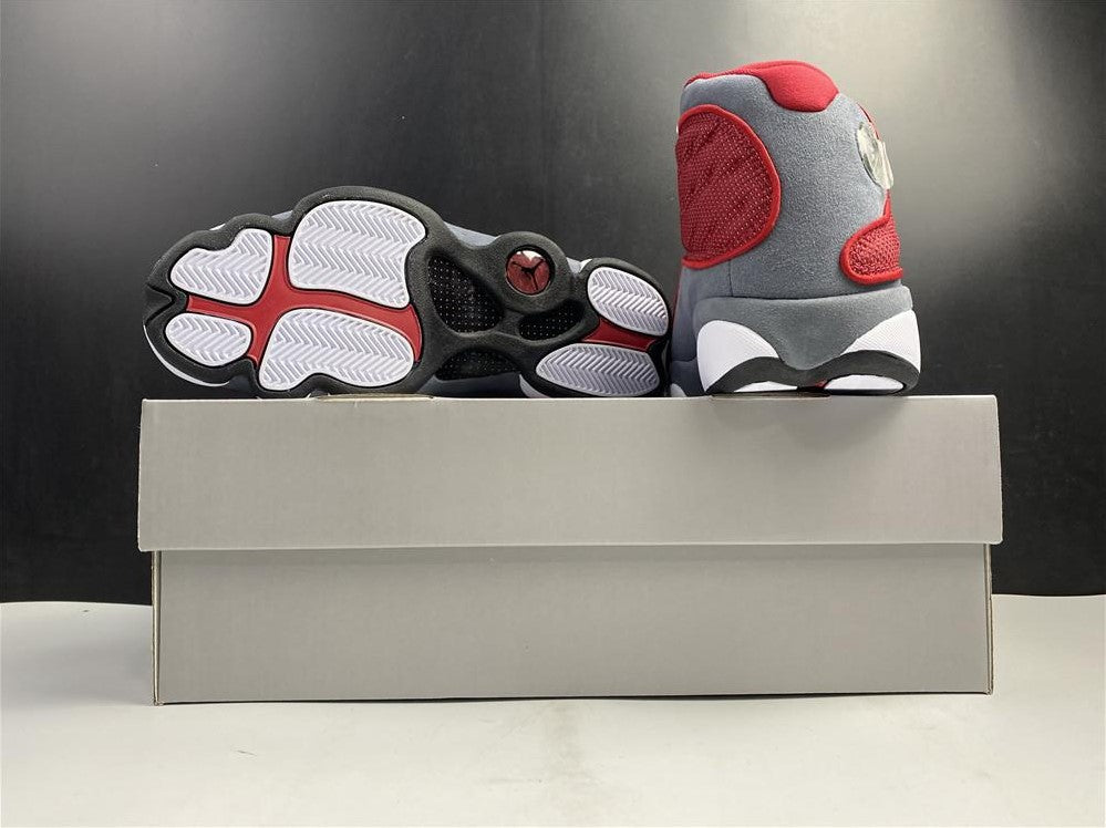 Air Jordan 13 Retro Gym Red Flint Grey Shoes Sneakers