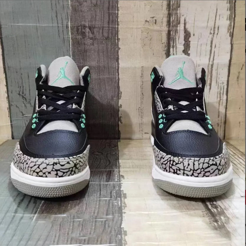 Air Jordan 3 Green Glow Shoes Sneakers