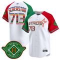 Screwston Jersey #713 Astros 2025 City Connect Mexico Vapor Premier Limited Stitched