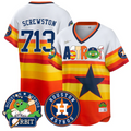 Screwston Jersey #713 Houston Astros Orbit Vapor Premier Limited Stitched