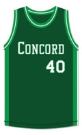 Shawn Kemp Jersey #40 Concord High School Basketball Sewn Green