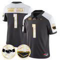 Shoe Duck Jersey #1 Oregon Ducks 2025 Shoe Duck Stitched