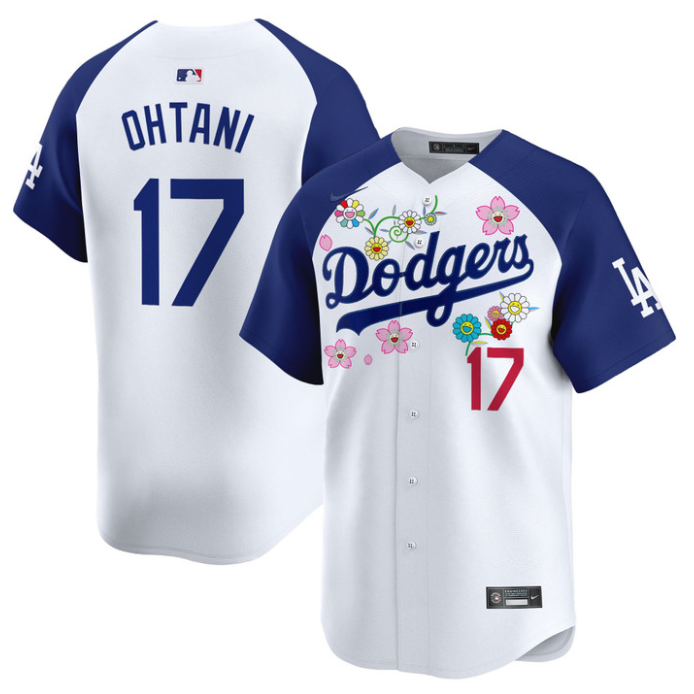 Shohei Ohtani Jersey #17 Dodgers x Takashi Murakami 2025 Vapor Limited Stitched