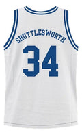 Shuttlesworth Jersey #34 Lincoln He Got Game Basketball White