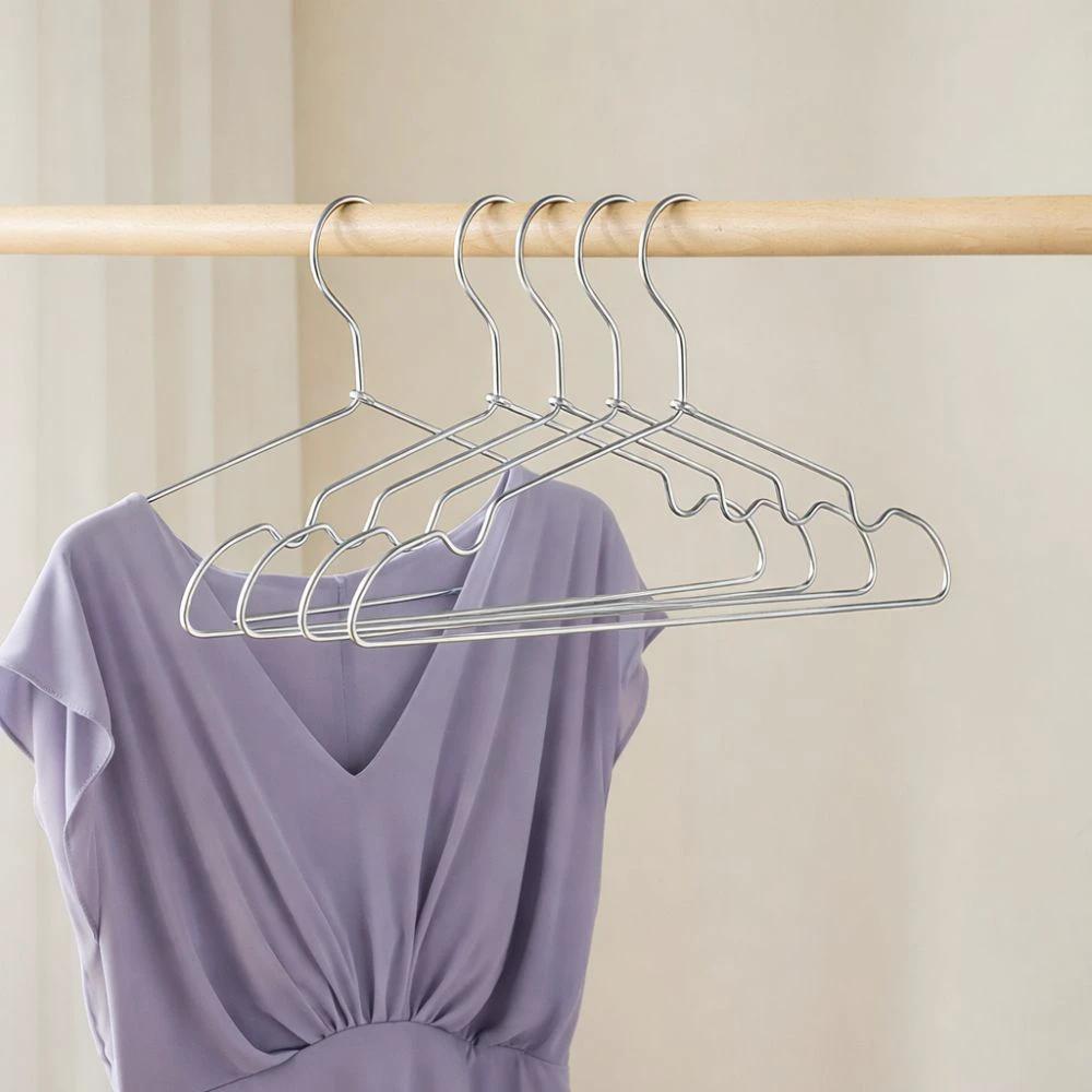 SlimLine Aluminum Clothes Hangers | 12pcs Set