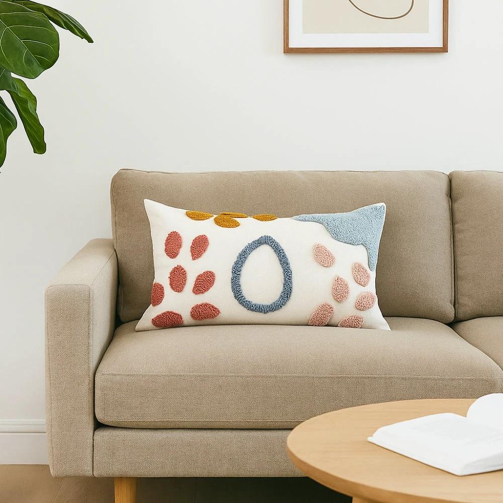 Snugi Colorful Dot Pattern Cushion Cover